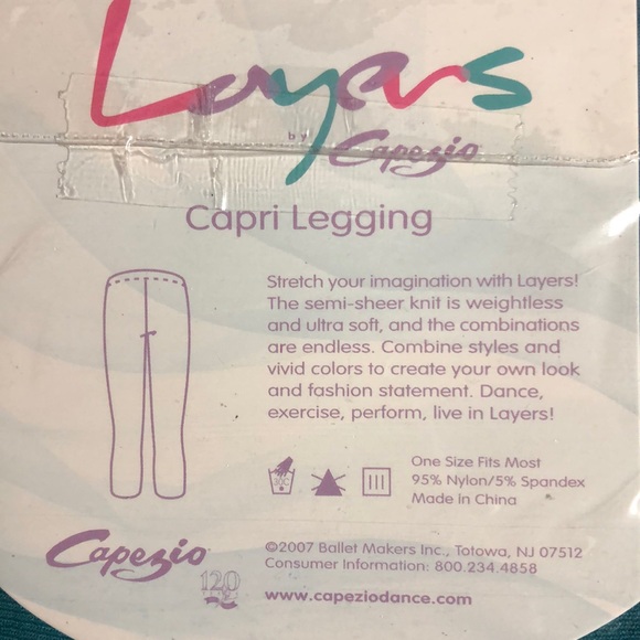 Turquoise stretchy dancewear - Picture 4 of 5